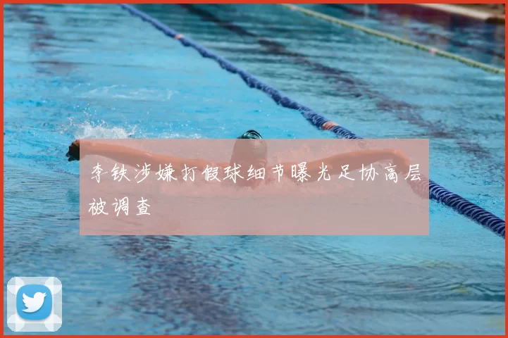 李铁涉嫌打假球细节曝光足协高层被调查